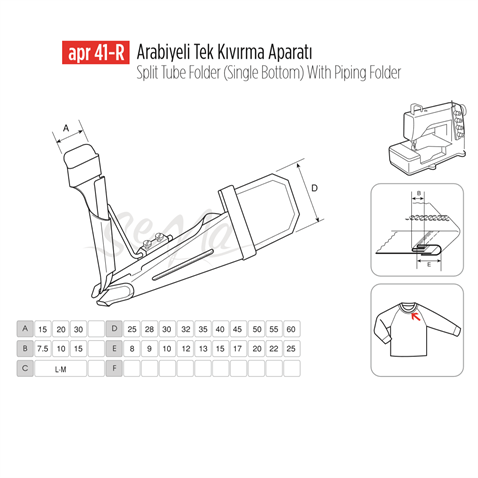 Arabiye%20Tek%20Kıvırma%20Apara%2032X12mm%20/%20APR%2041-R