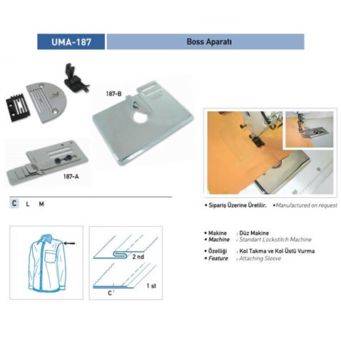 Boss%20Aparatı%208Mm%20/%20UMA-187