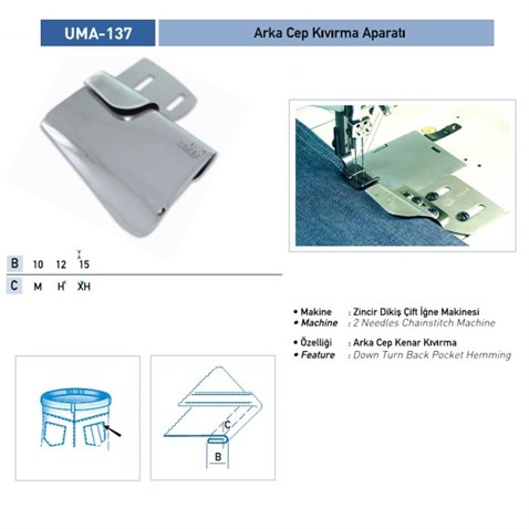 Arka%20Cep%20Kıvırma%20Aparatı%2010Mm%20/%20UMA-137%20XH