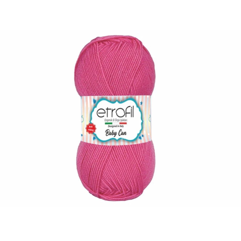 Etrofil%20Baby%20Can%2080032%20Sıcak%20Pembe