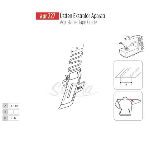 Üstten Ekstrafor Aparatı 10Mm / APR 227