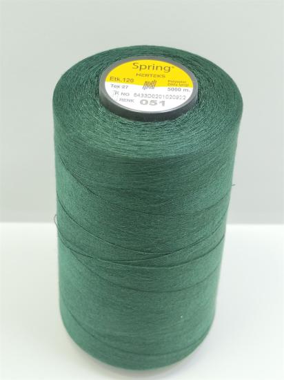 120 NO Polyester Dikiş İpliği Spring 5.000 Metre 051