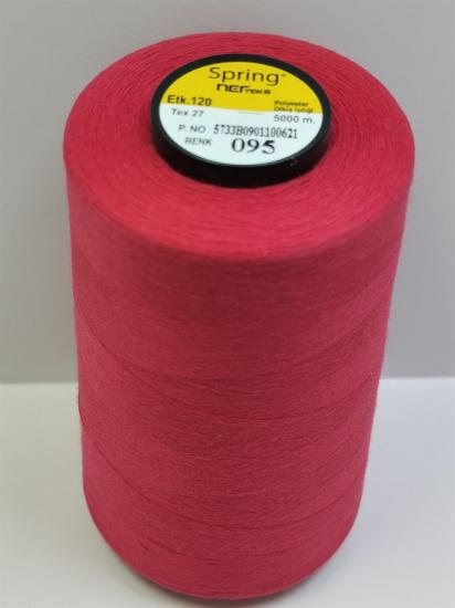 120 NO Polyester Dikiş İpliği Spring 5.000 Metre 095